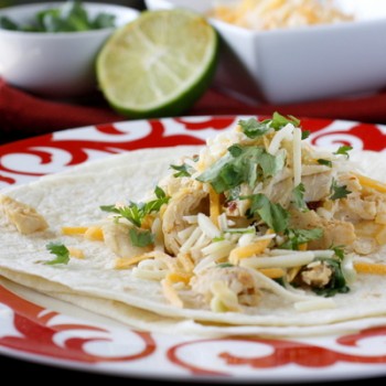 Chicken Soft Tacos