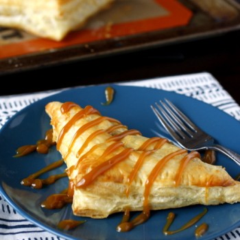 Easy Caramel Apple Turnover